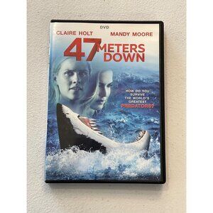 47 Meters Down 2016 DVD Thriller Movie Claire Holt Mandy Moore Pre-Owned